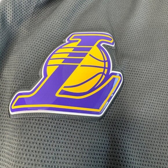 Nike Dri-Fit Lakers NBA Athletic Warm-Up Knit Pants SZ 2XLT Gray NEW - Picture 6 of 12